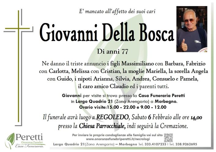 giuseppina pasina necrologio