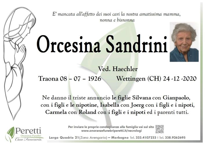 giuseppina pasina necrologio