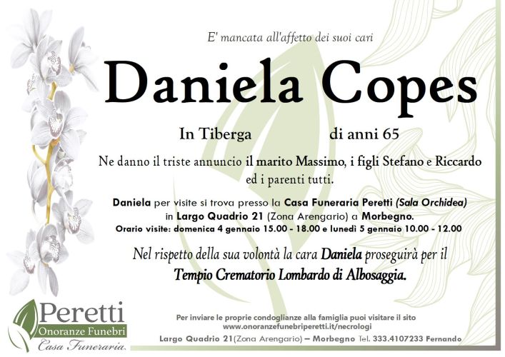 giuseppina pasina necrologio