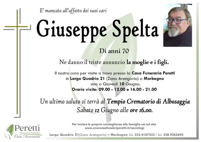 giuseppina pasina necrologio