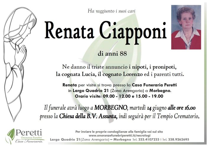 giuseppina pasina necrologio