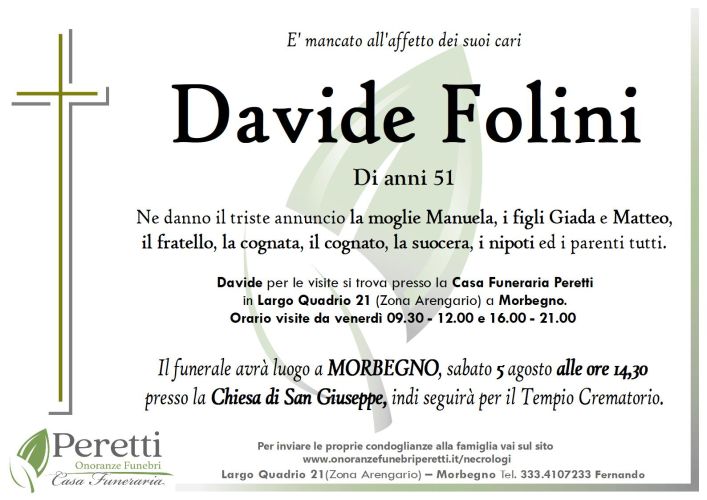 giuseppina pasina necrologio