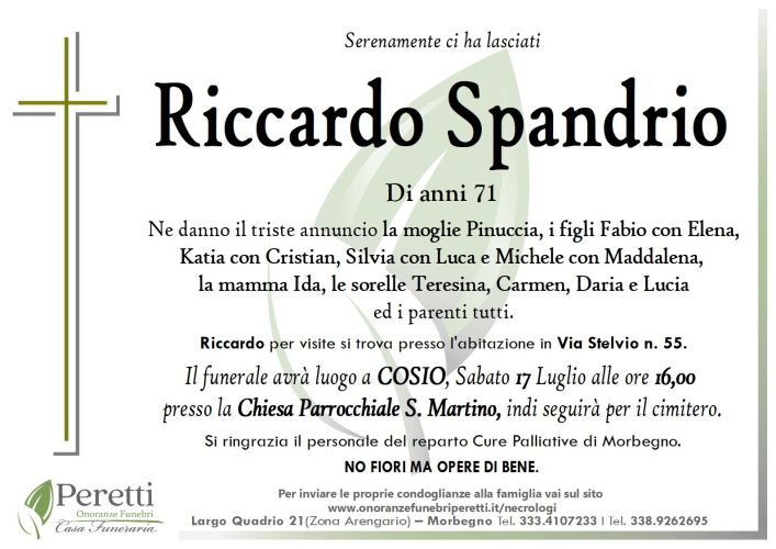 giuseppina pasina necrologio