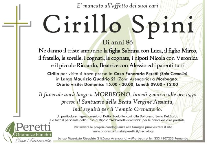 giuseppina pasina necrologio