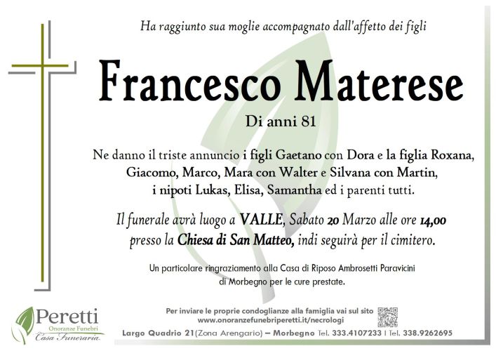 giuseppina pasina necrologio