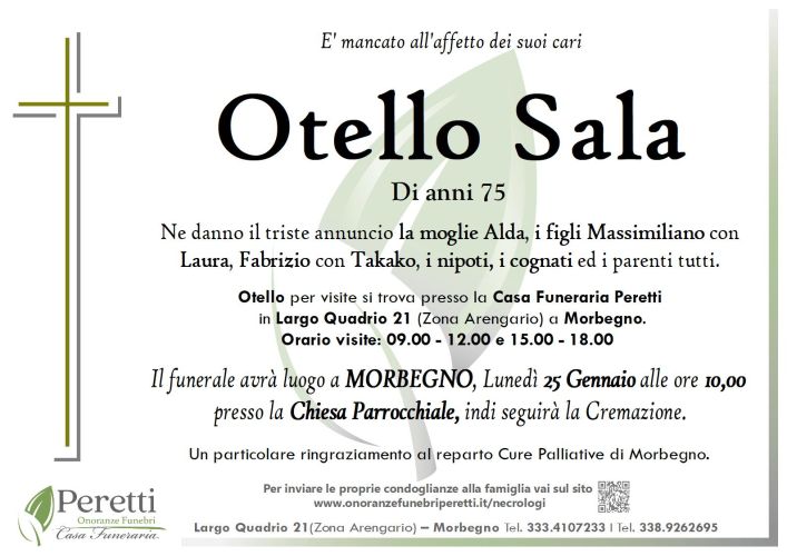 giuseppina pasina necrologio