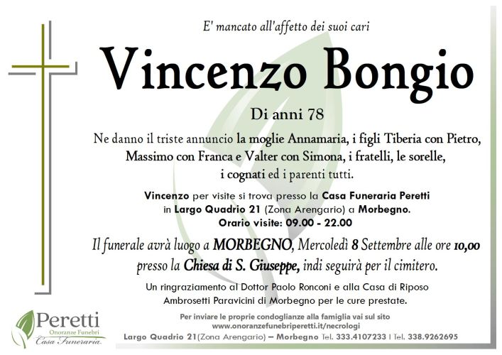 giuseppina pasina necrologio