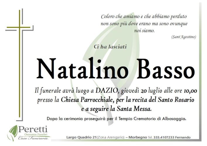 giuseppina pasina necrologio