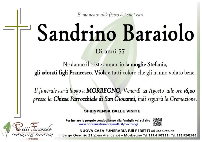 giuseppina pasina necrologio