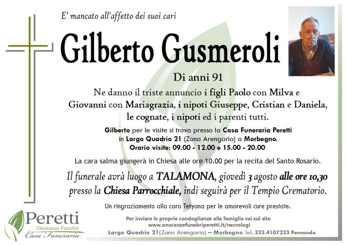 giuseppina pasina necrologio