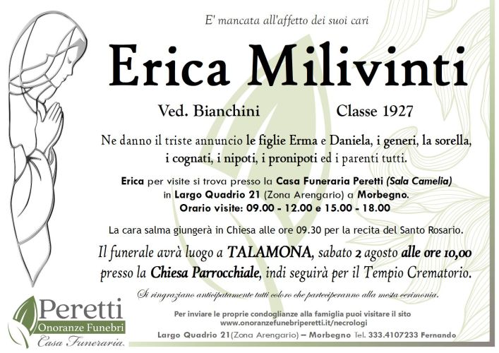 giuseppina pasina necrologio