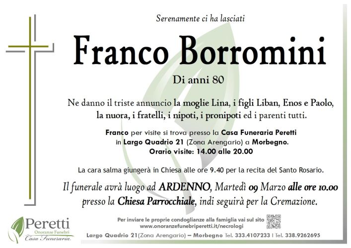 giuseppina pasina necrologio