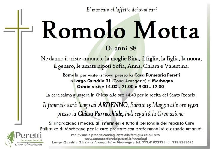 giuseppina pasina necrologio