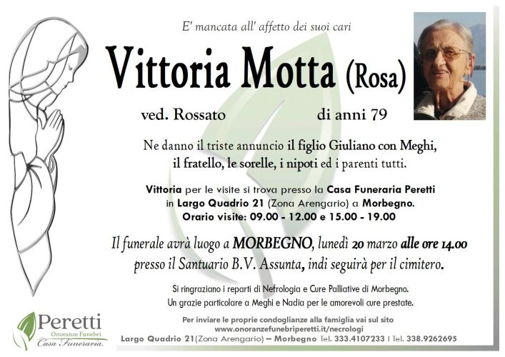 giuseppina pasina necrologio