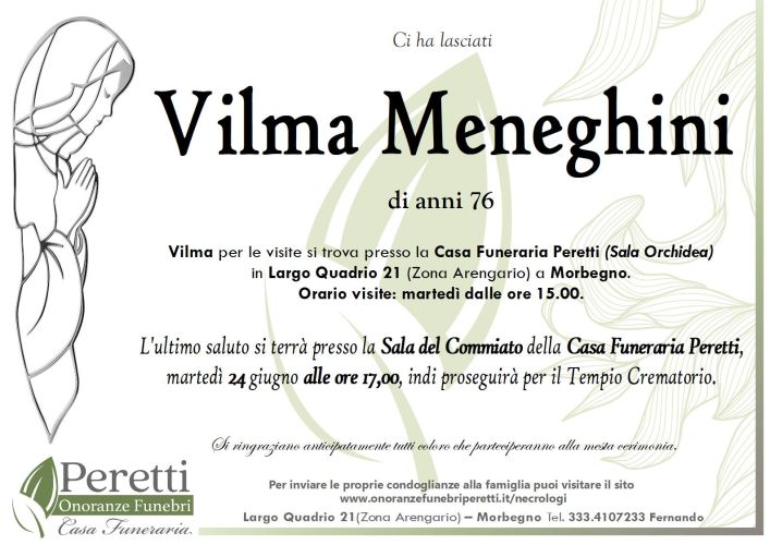 giuseppina pasina necrologio