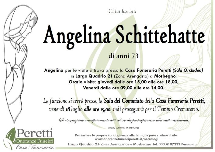 giuseppina pasina necrologio