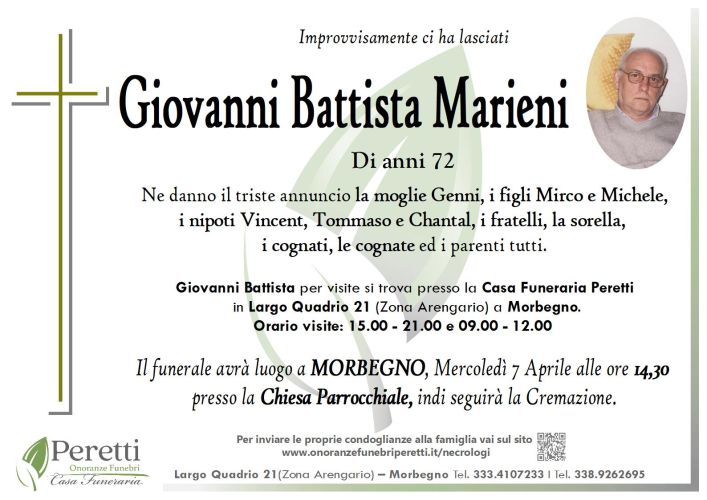 giuseppina pasina necrologio