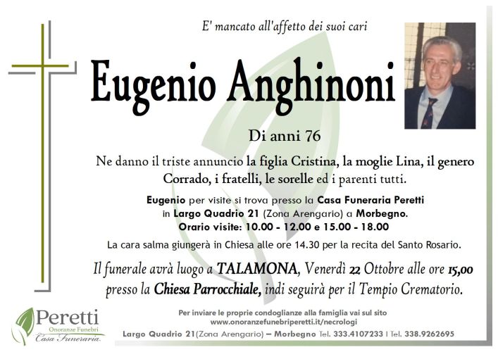 giuseppina pasina necrologio