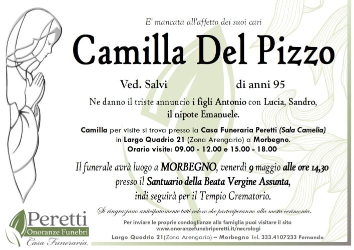 giuseppina pasina necrologio