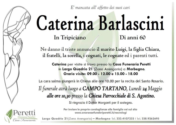 giuseppina pasina necrologio