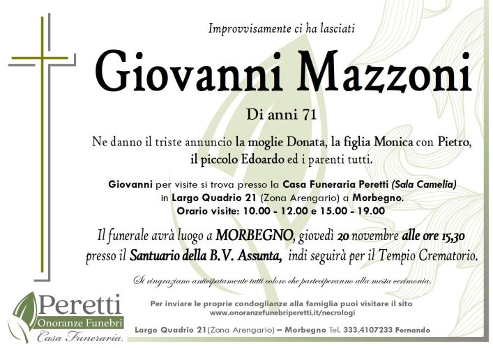 giuseppina pasina necrologio