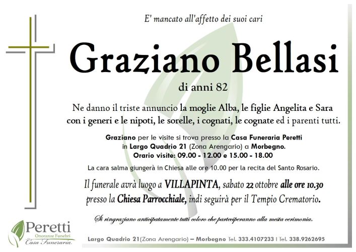 giuseppina pasina necrologio