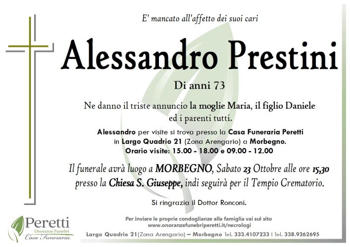 giuseppina pasina necrologio