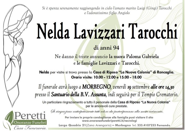 giuseppina pasina necrologio