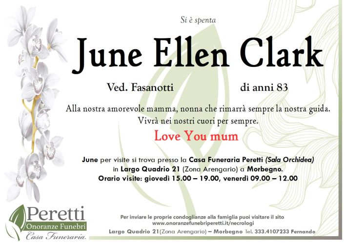 giuseppina pasina necrologio